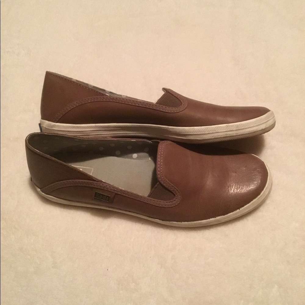 Keds Leather Slip-On shoes